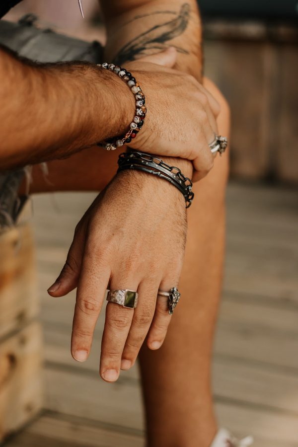 Verus Fine Jewellery - Rain Forest Jasper Wristband - Shopfox