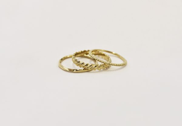 Kinkel Jewellery - Leafy Ring Set - Shopfox