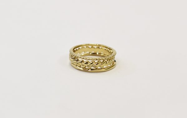 Kinkel Jewellery - Leafy Ring Set - Shopfox