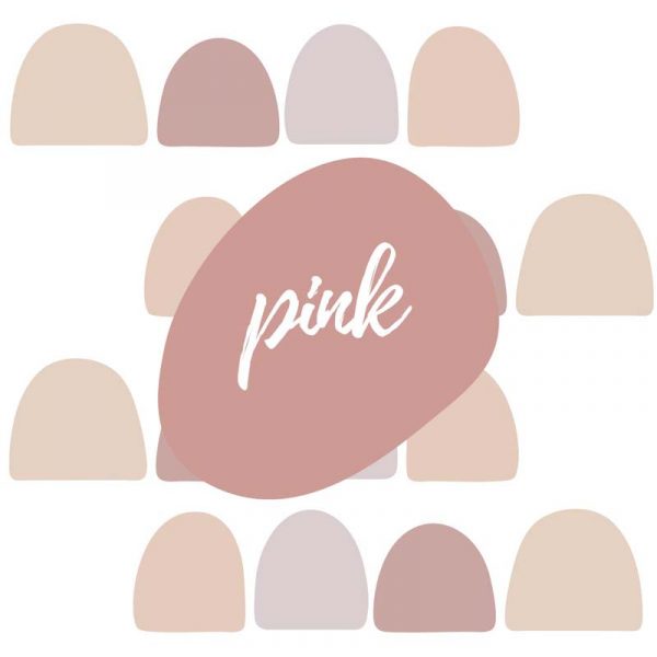 Stickit Designs - Pink Petite Arches Wall Stickers - Shopfox