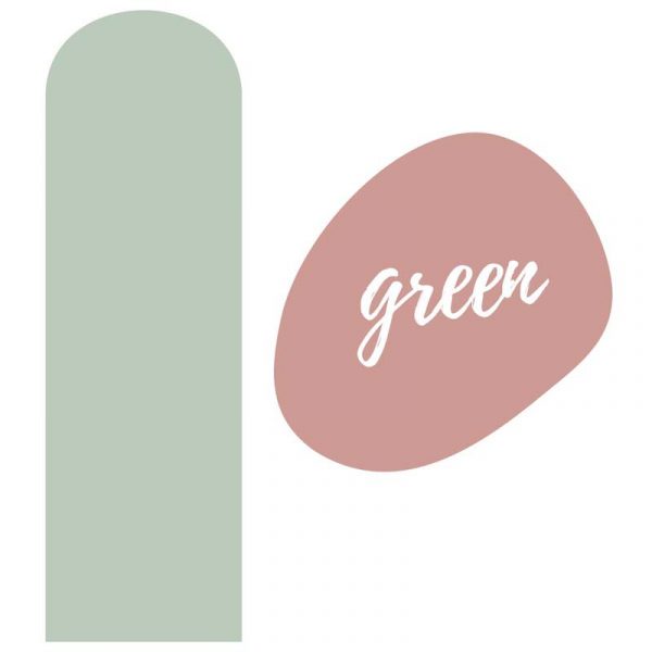 Stickit Designs - Green Long Arch Wall Stickers - Shopfox