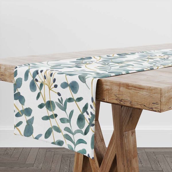 Stickit Designs - Eucalyptus Branch PVC Table Runner - Shopfox