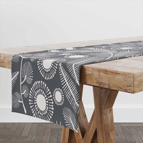 Stickit Designs - Dark Grey PVC Table Runner - Shopfox