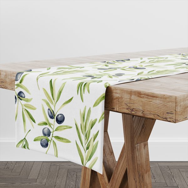 Stickit Designs - Olive Branch PVC Table Runner - Shopfox