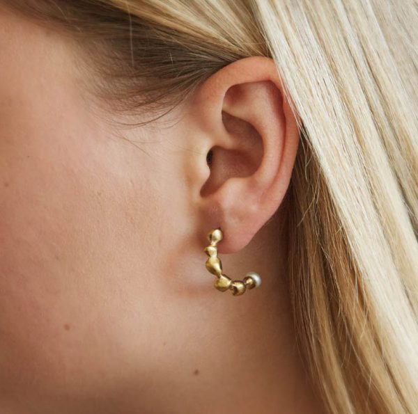 iloni Jewellery - Pebble Cuff Earring - Shopfox