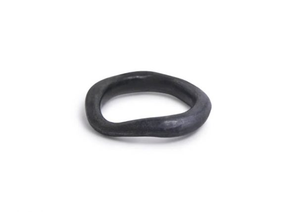 iloni Jewellery - Plain Ring - Oxidised - Shopfox