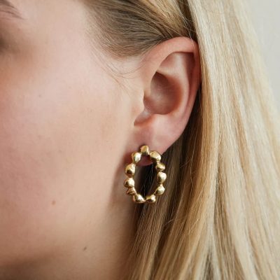 iloni Jewellery - Wonky Pebbles Earring - Shopfox