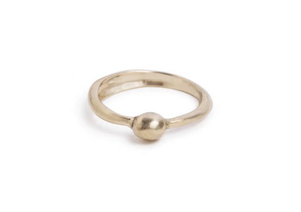 iloni Jewellery - Ball Ring - gold plated - Shopfox