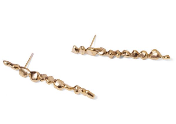 iloni Jewellery - Long Pebble Earring - Shopfox
