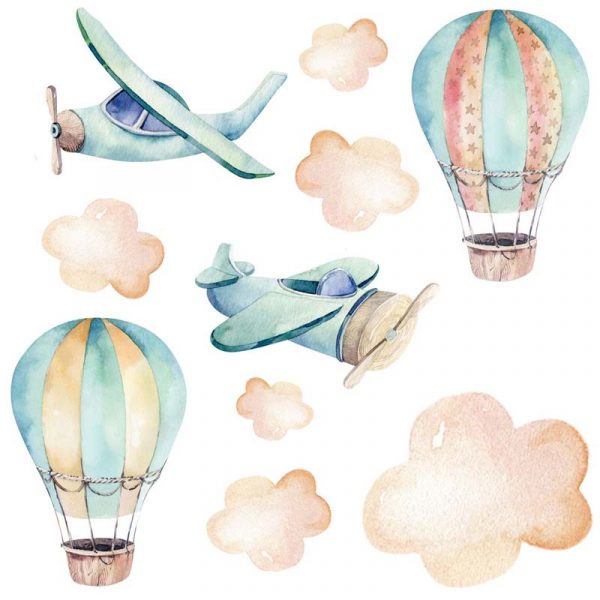 Stickit Designs - In the Clouds Wall Stickers - Shopfox