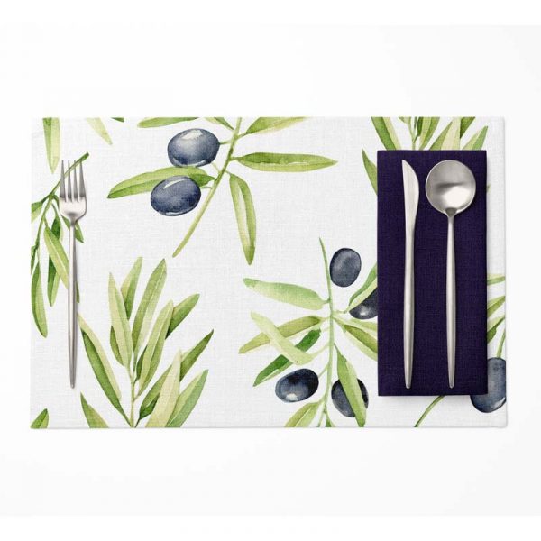 Stickit Designs - Olive Branch Placemats - Shopfox