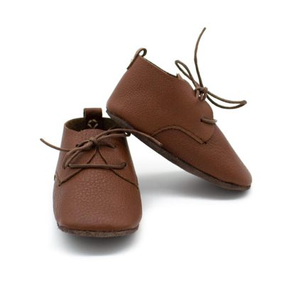 Wander Creations - Caleb Baby Shoes - Rust - Shopfox