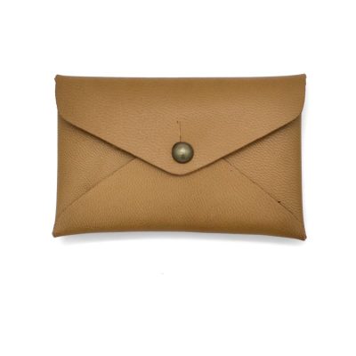 Leather Card Holder - Tan - Shopfox
