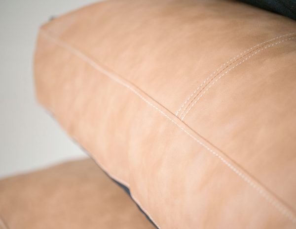 Jelico - Gunner Leather Dog Cushion - Tan - Shopfox