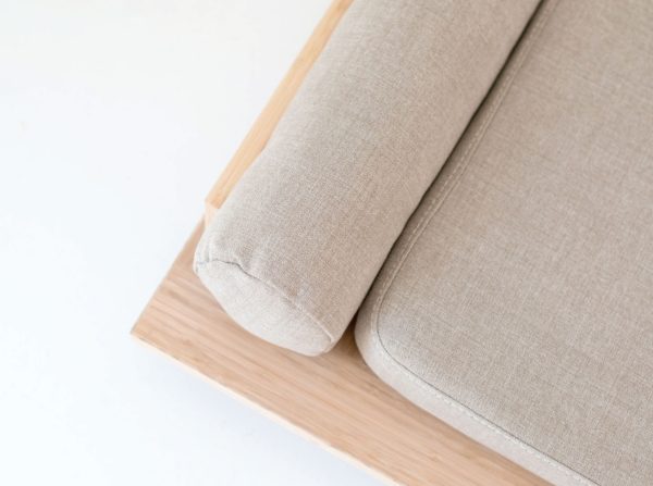 Jelico - Zen Bamboo Dog Bed - Oatmeal -Shopfox
