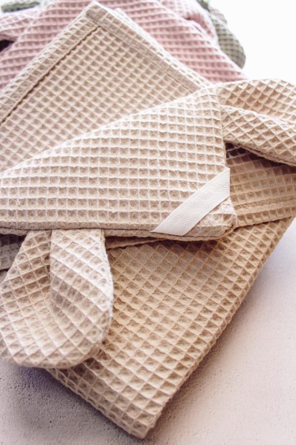Waffle Weave Hooded Towel - Shopfox