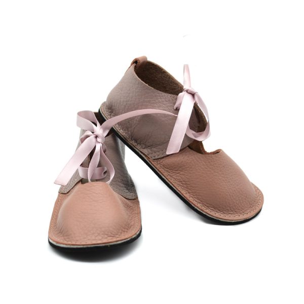 Wander Creations - Chloe Kids Shoes - Blush & Dove - Shopfox
