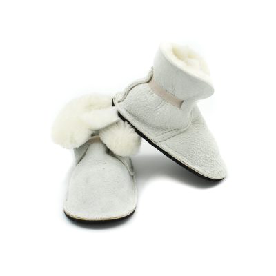 Wander Creations - Levi Sheepskin Boot - Grey - Shopfox
