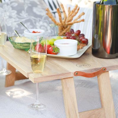 RAW Wood - Solid Oak Picnic Table - Shopfox