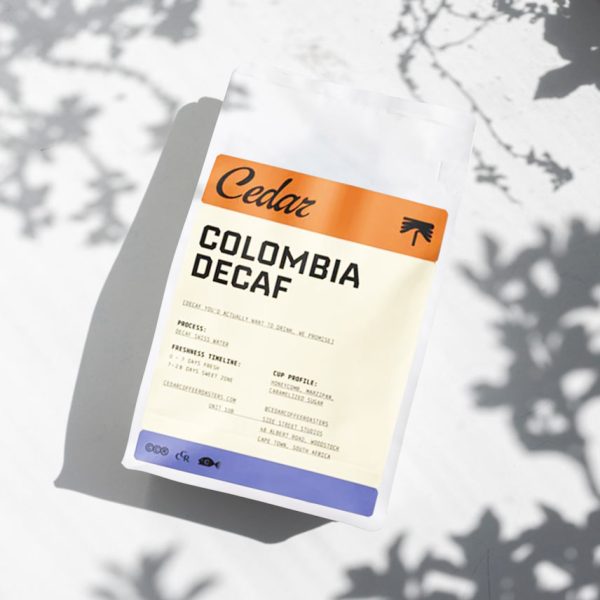 Cedar Coffee Roasters - Shopfox Columbia Decaf