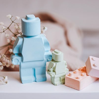 Rainbow Sidewalk Chalk - Lego Chalk Set for Boys - Shopfox