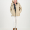 GiLo Lifestyle - Unisex Packable Puffer Jacket – Desert Sand - Shopfox