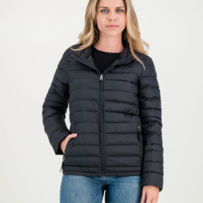 GiLo Lifestyle - Unisex Packable Puffer Jacket – Anthracite Black - Shopfox