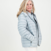 GiLo Lifestyle - Unisex Packable Puffer Jacket – Artic Ice Blue - Shopfox