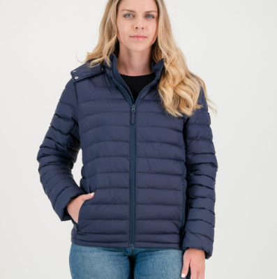 GiLo Lifestyle - Unisex Packable Puffer Jacket – Midnight Blue - Shopfox