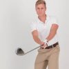 GiLo Lifestyle - Mens Khaki Hybrid Golf Shorts - Shopfox