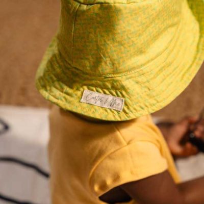 Carter & Me - Reversible Bucket Hat - Yellow and Green- Shopfox