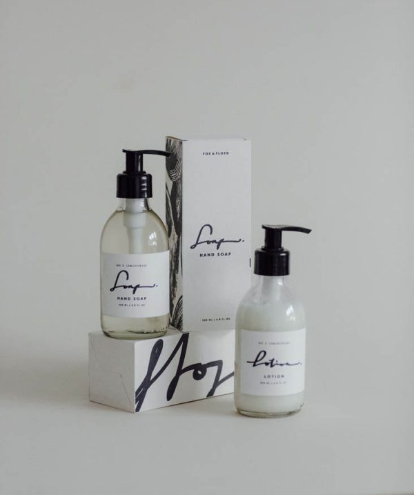 Shopfox Gifting - Lemongrass Hand Soap and Hand Cream Set - Shopfox