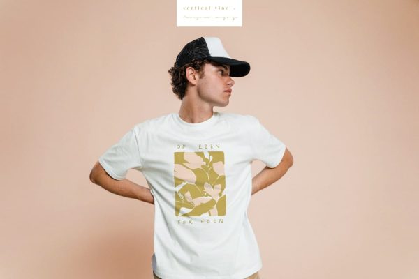 Of Eden For Eden Tee | Ochre - Shopfox