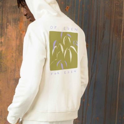 Vertical Vine Collective - Of Eden for Eden Hoodie | Olive Green - Shopfox