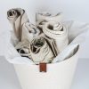 Hanging rope basket for organising.