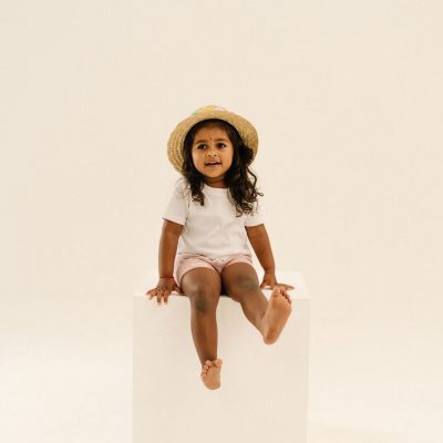 Carter and Me - Toddler Round Neck Tee - White - Shopfox